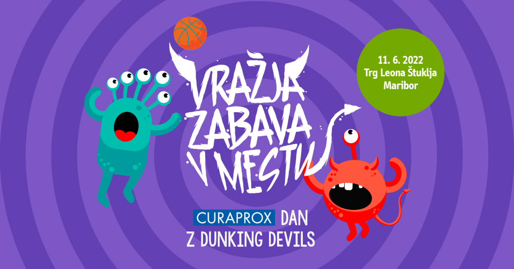 Vražja zabava v mestu, Curaprox dan z Dunking Devils