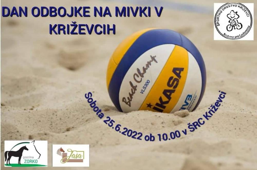 Dan odbojke na mivki ŠD Križevci
