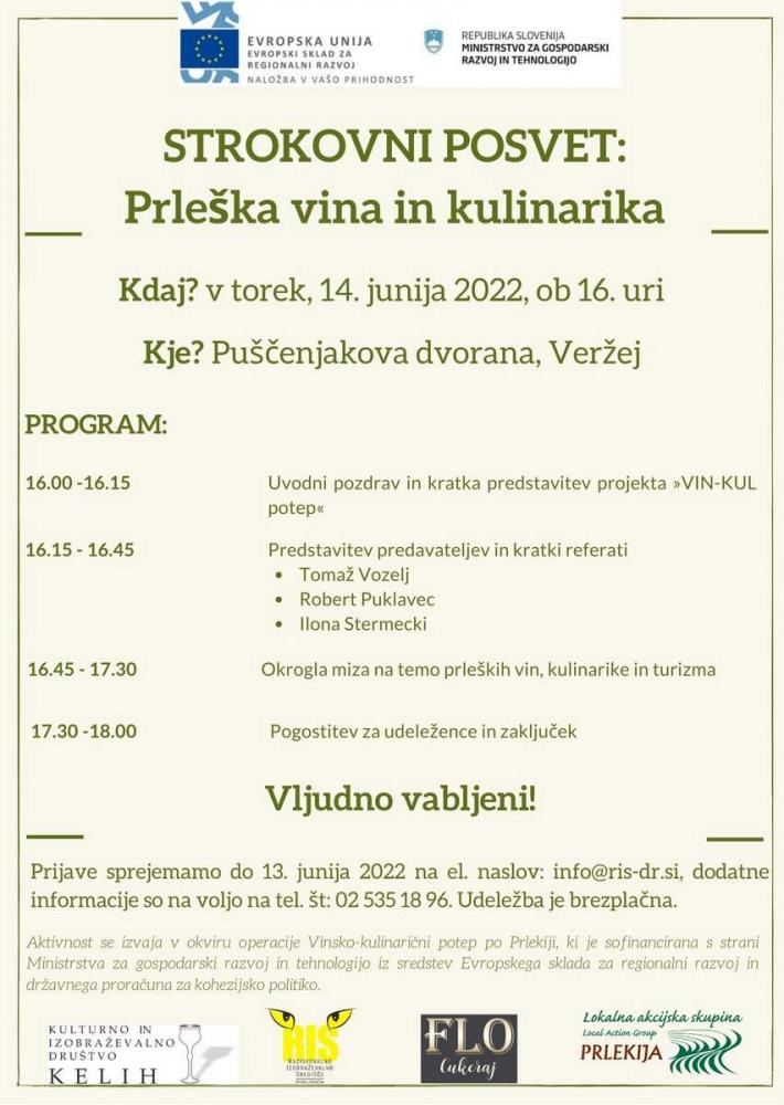 Prleška vina in kulinarika