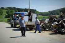 Zbiranje starega železa PGD Trnovci