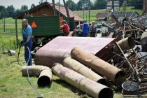 Zbiranje starega železa PGD Trnovci