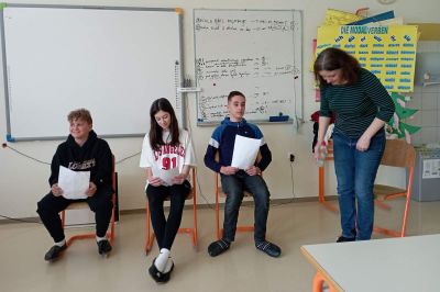 Tri veje oblasti v 7. razredu na OŠ Stročja vas
