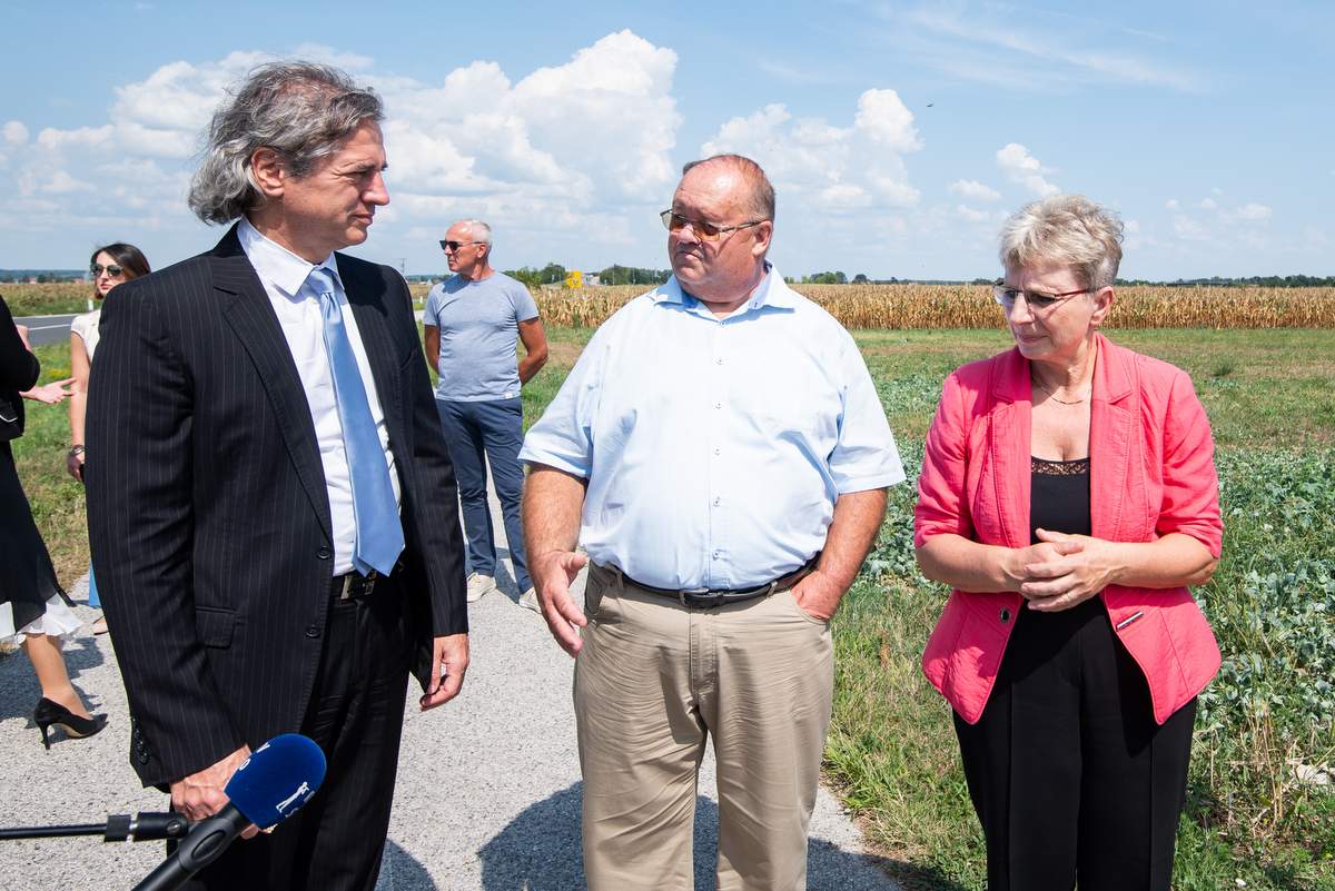 Predsednik vlade Robert Golob na delovnem obisku v Prekmurju, foto: Kabinet predsednika vlade