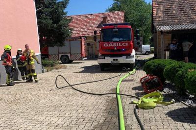 Požar so pogasili gasilci iz PGD Ormož, Trgovišče in Velika Nedelja
