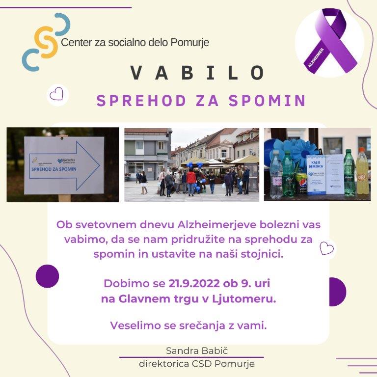 Sprehod za spomin