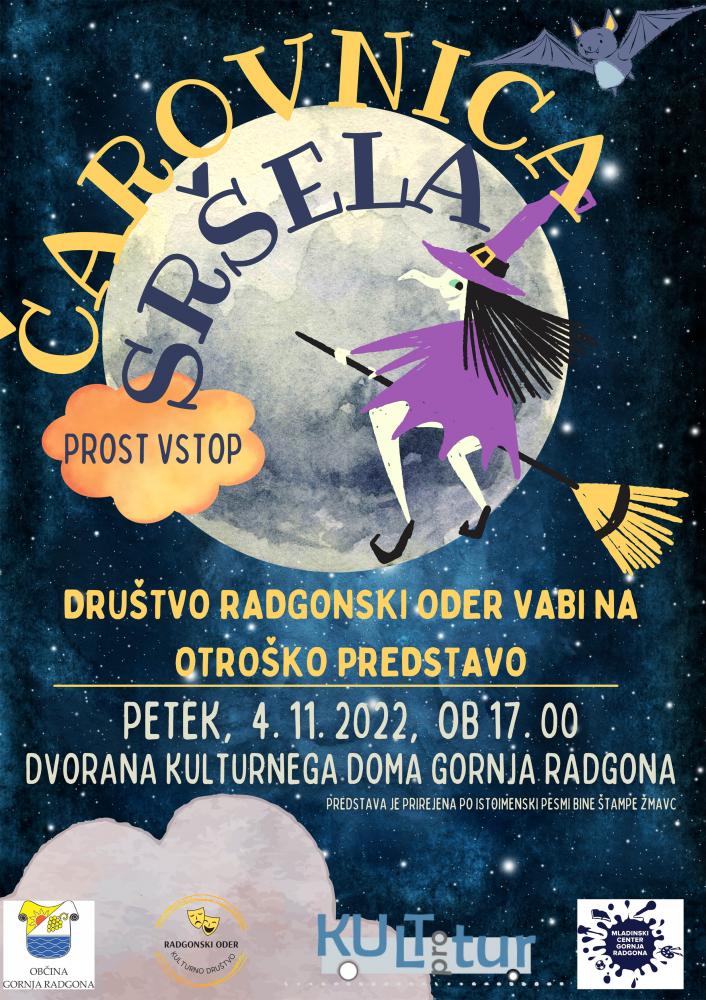 ČAROVNICA SRŠELA - otroška predstava