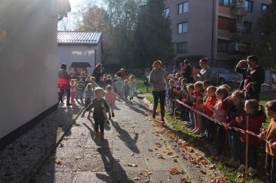 Mednarodni štafetni tek v vrtcu Ljutomer