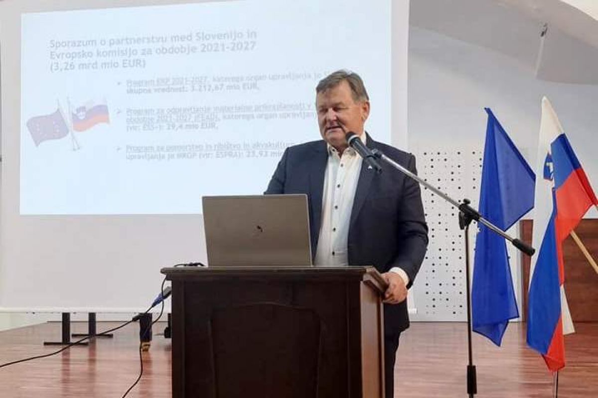 Minister dr. Aleksander Jevšek v Ormožu, foto: Služba Vlade Republike Slovenije za razvoj in evropsko kohezijsko politiko