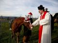 Blagoslov konjev na Kapelskem Vrhu