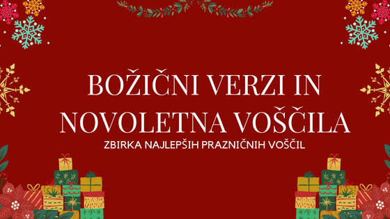 Božično – novoletna voščila