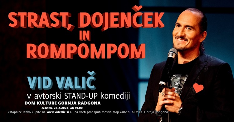 Komedija Vida Valiča: Strast, ljubezen in rompompom