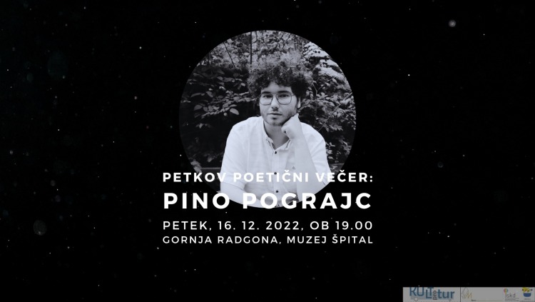 Petkov poetični večer: PINO POGRAJC