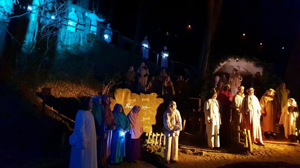 Predstava Božična noč pri Ivanovem izviru