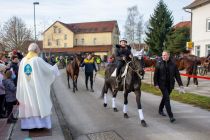 Blagoslov konjev v Križevcih pri Ljutomeru