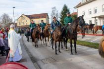 Blagoslov konjev v Križevcih pri Ljutomeru