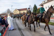 Blagoslov konjev v Križevcih pri Ljutomeru