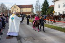 Blagoslov konjev v Križevcih pri Ljutomeru