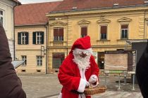 Božiček in Dedek Mraz v Ljutomeru - TD Cven