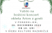 Božični koncert okteta Arion z gosti