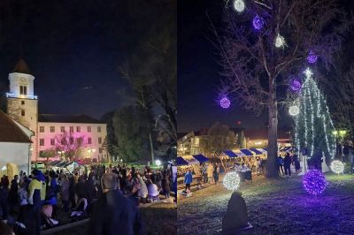 Praznične lučke v Ormožu, foto: Jeruzalem Slovenija