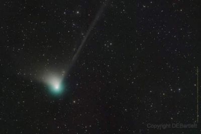 Komet Neowise, ki smo ga lahko opazovali leta 2020