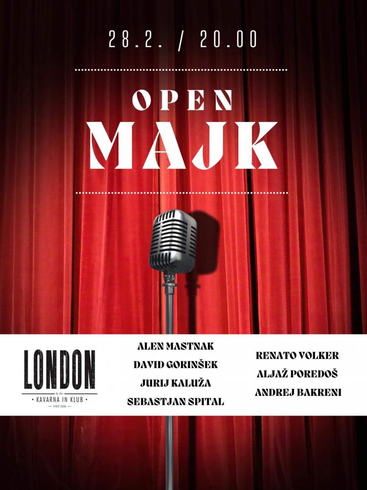 Open majk v London by Gaš