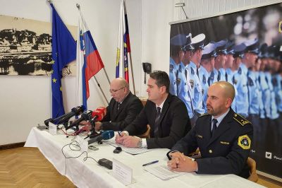 Na novinarski konferenci so predstavili ugotovitve, vir: Slovenska policija