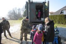 Otroci vrtca Ljutomer pri detektivu Frančeku