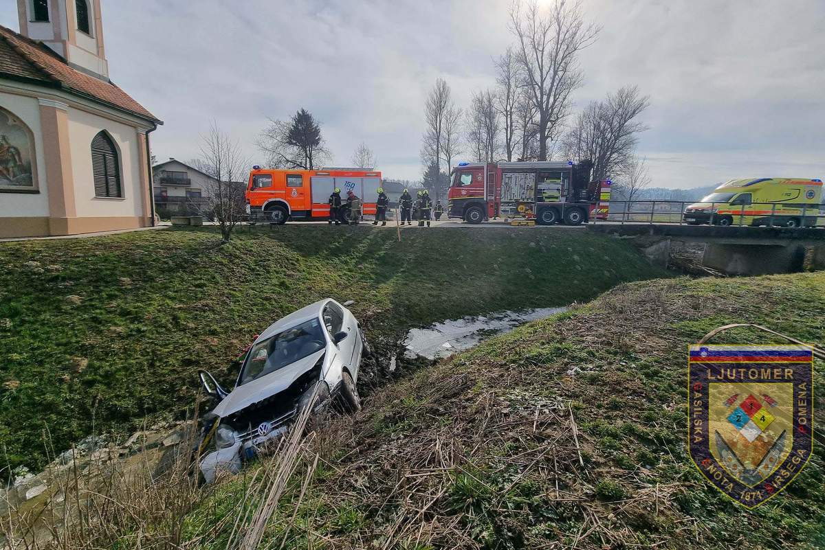 Prometna nesreča v Pristavi