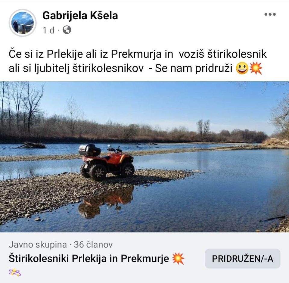 Skupina Štirikolesniki Prlekija in Prekmurje