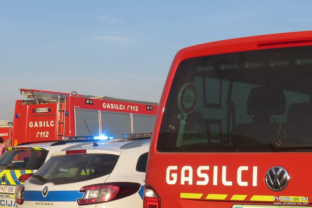 Gasilci PGD Moškanjci so nudili pomoč