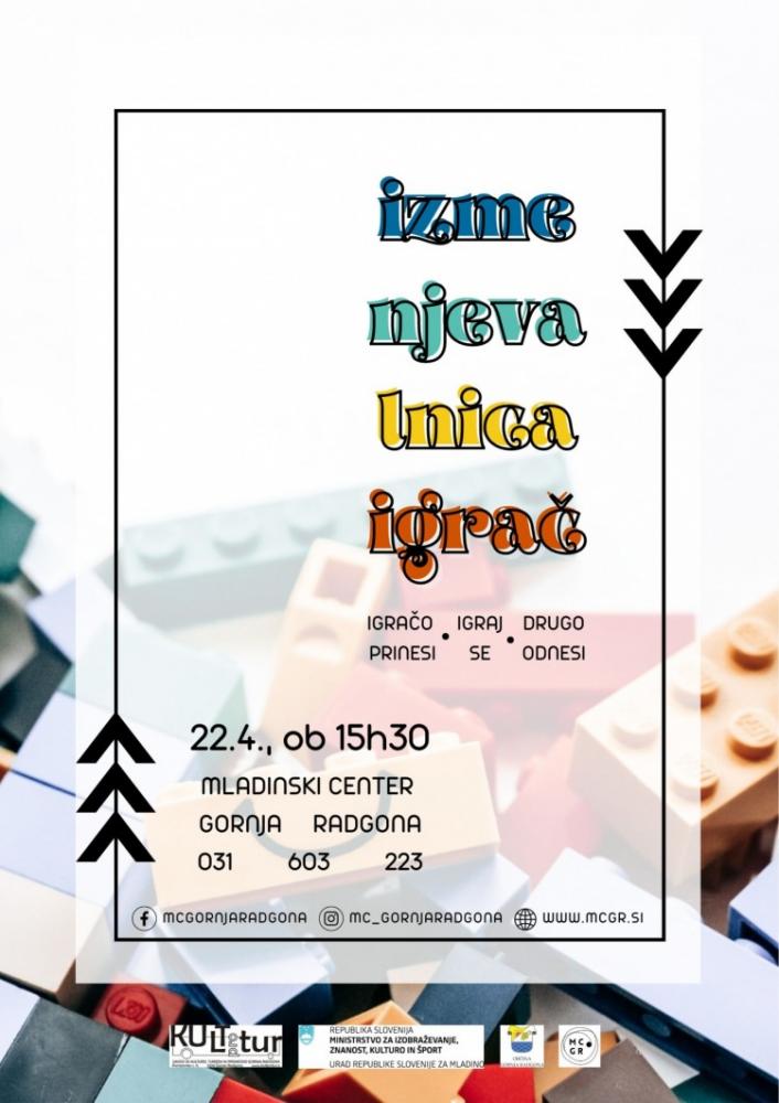 Igralnica in izmenjevalnica igrač