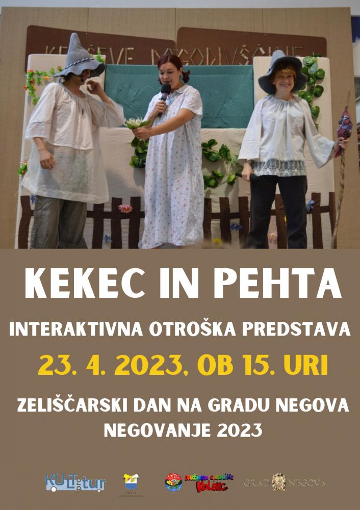 Otroška predstava: Kekec in Pehta - NEGOVAnJE 2023
