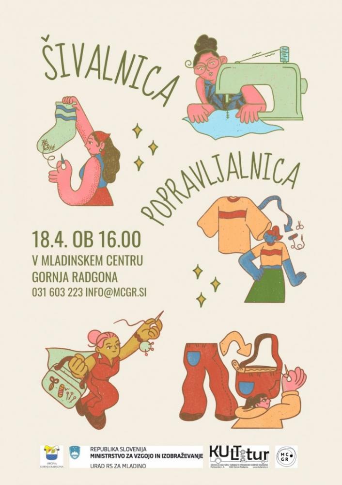 Šivalnica popravljanica