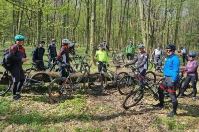 ŠD MTB Prlekija je pripravilo velikonočno kolesarjenje