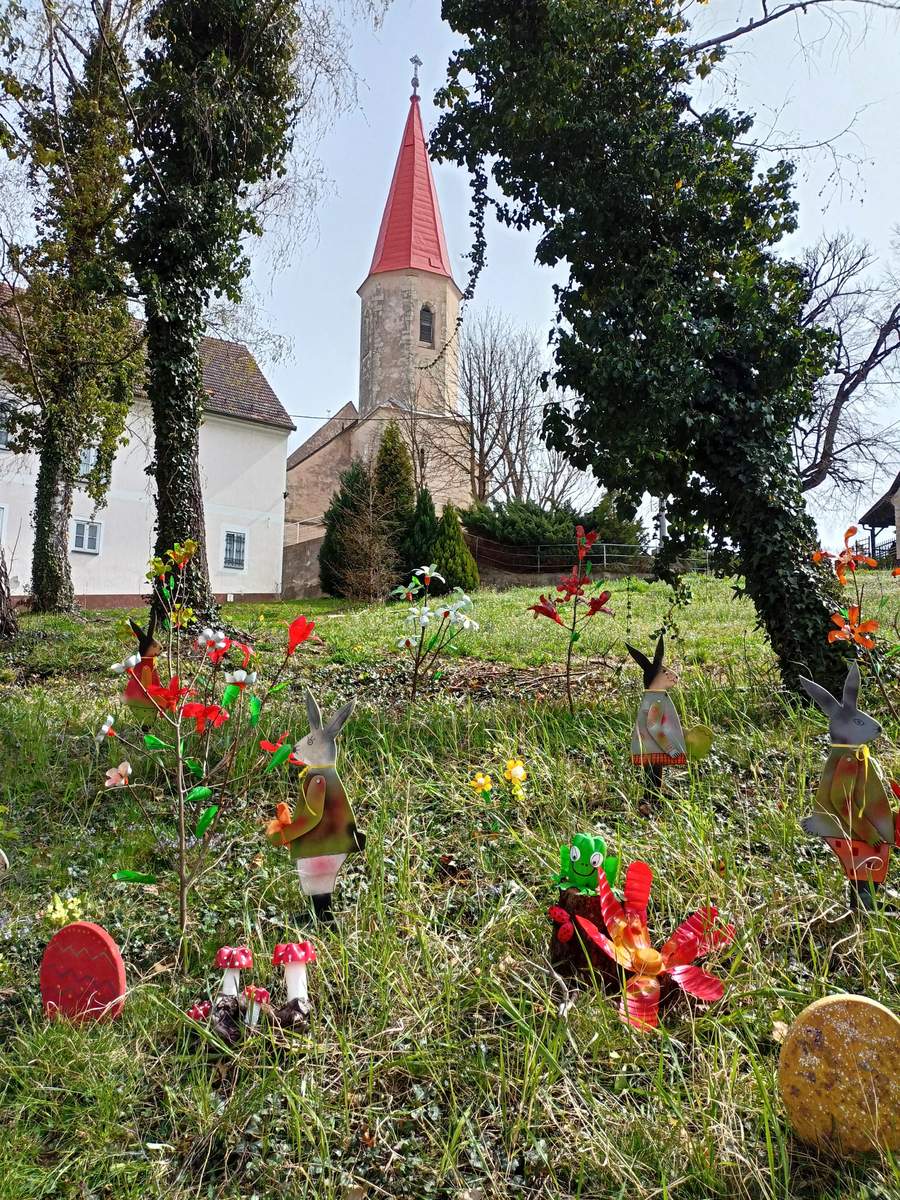 Velikonočna okrasitev pri Mali Nedelji