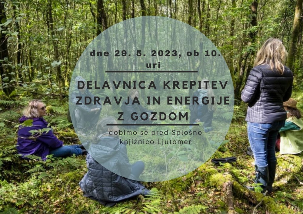 Delavnica KREPITEV ZDRAVJA IN ENERGIJE Z GOZDOM