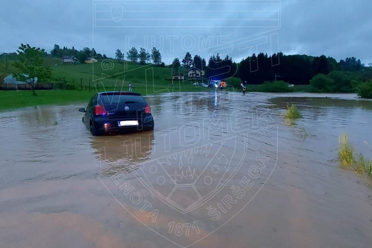 Prometna nesreča v Žerovincih