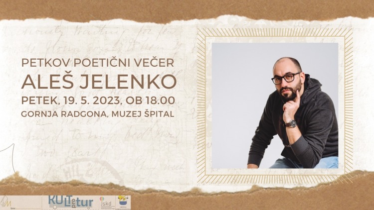Petkov poetični večer: ALEŠ JELENKO