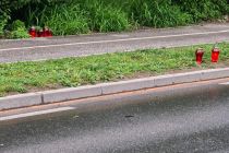 Prizorišče prometne nesreče v Ljutomeru