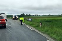 Prometna nesreča med Noršinci in Križevci pri Ljutomeru