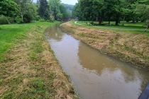 Reka Ščavnica v Ljutomeru