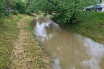 Reka Ščavnica v Ljutomeru