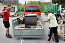 Zbiranje starega železa PGD Grabšinski breg