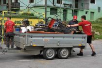 Zbiranje starega železa PGD Grabšinski breg