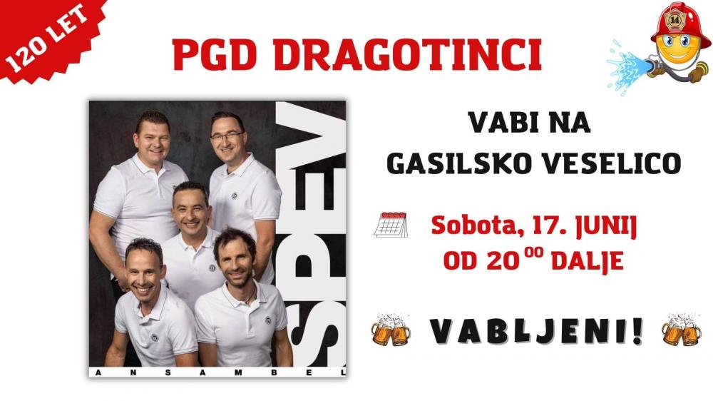 120 Obletnica PGD Dragotinci z ansamblom SPEV