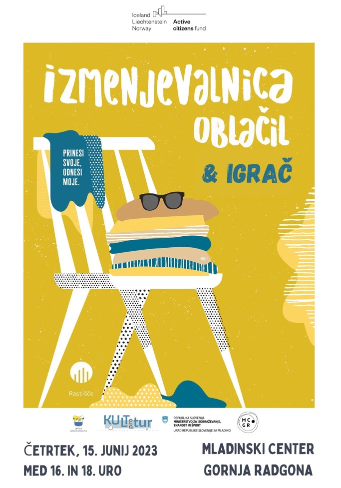 Izmenjevalnica oblačil in igrač