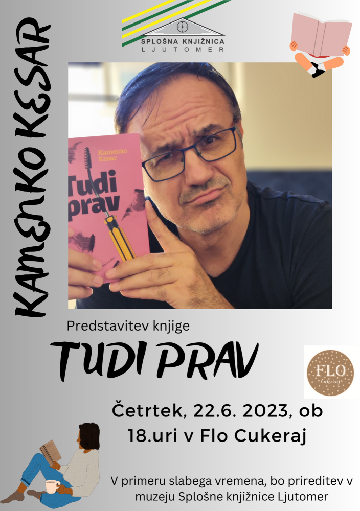 Predstavitev knjige Tudi prav, Kamenko Kesar