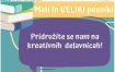 Kreativne in medgeneracijske delavnice za oblikovanje pesniške zbirke z ilustracijami Mali in  VELIKI pesniki