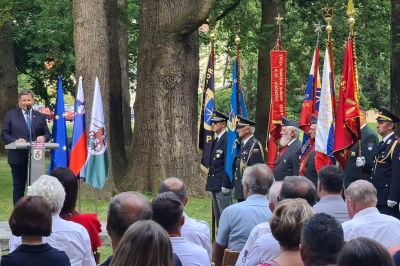 Slavnostni govornik je bil dr. Aleksander Jevšek, minister za kohezijo in regionalni razvoj